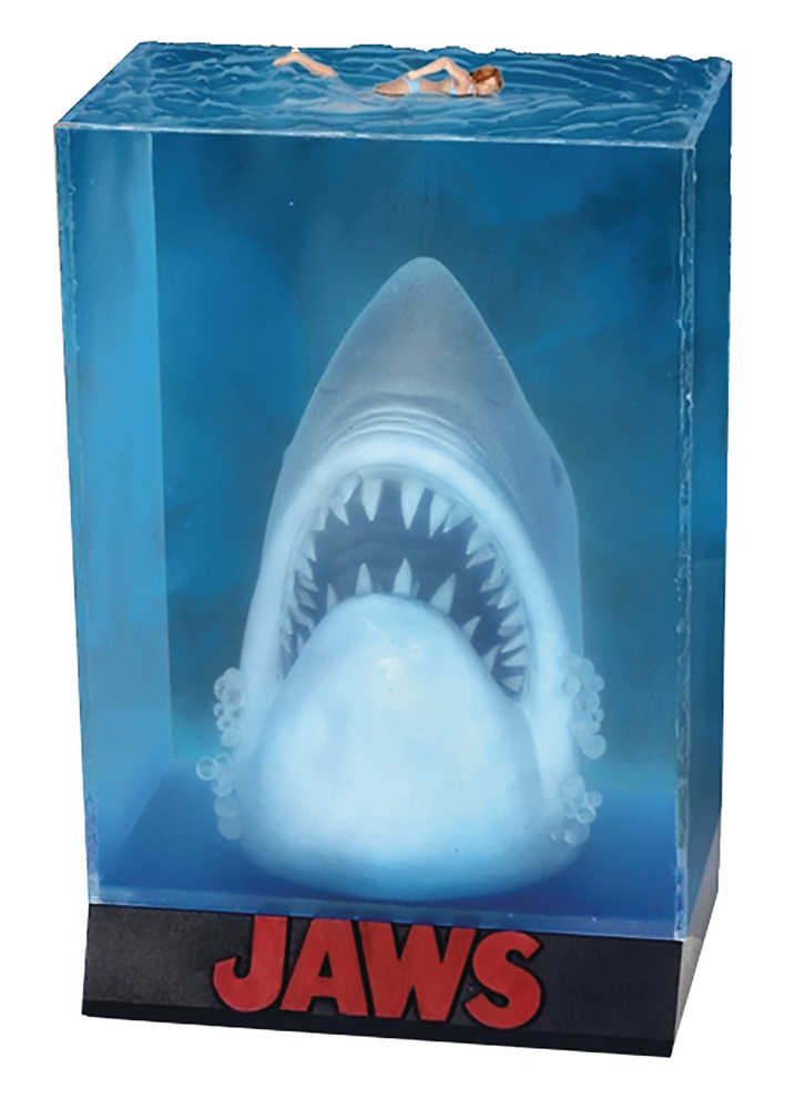Jaws 3 D Movie Poster Diorama 