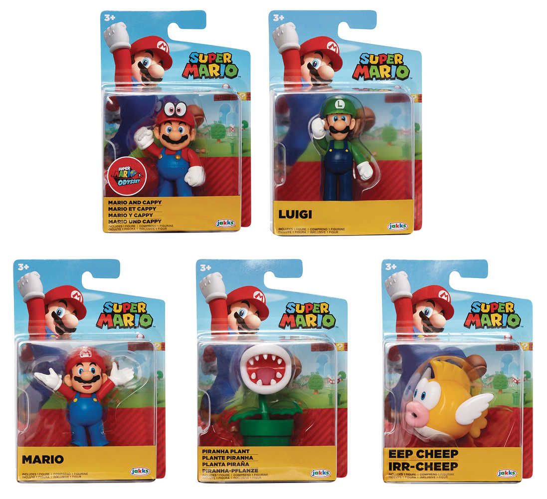 Nintendo 2 1/2 In Figure Wv24 Assortment  