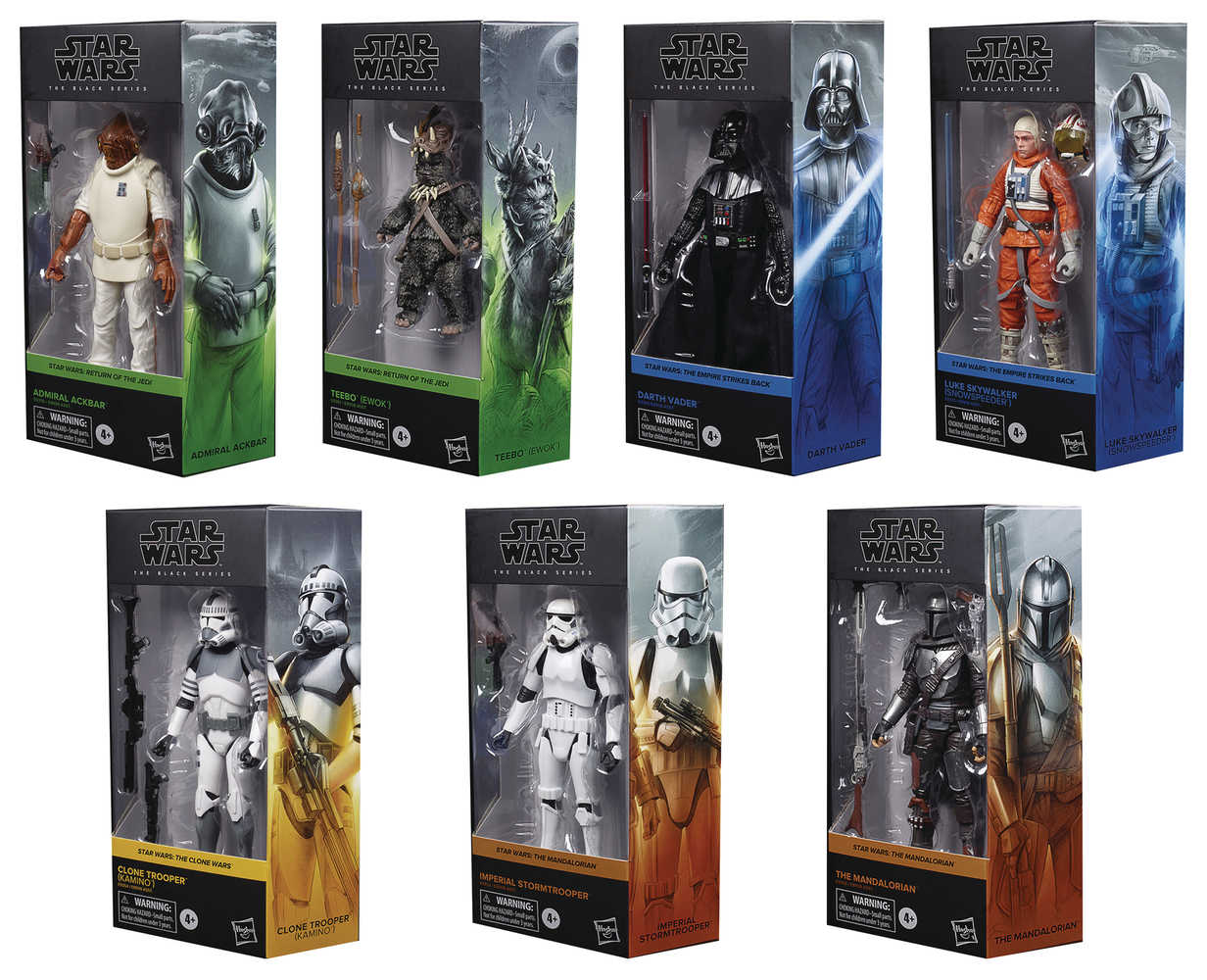 Star Wars Black Series 6 In Action Figure Assortment 202005  