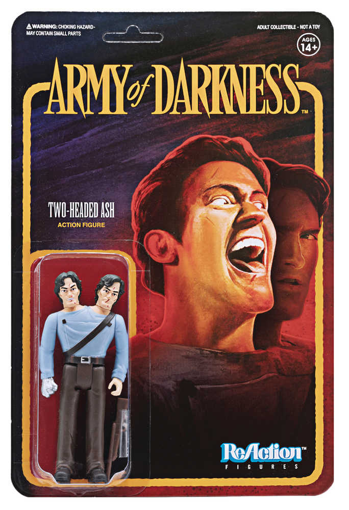 Army Of Darkness Two Headed Ash Reaction Figure  
