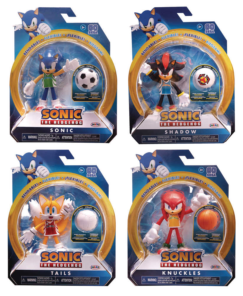 Sonic The Hedgehog 4 In Basic Action Figure W/Acc Wv3 Assortment  