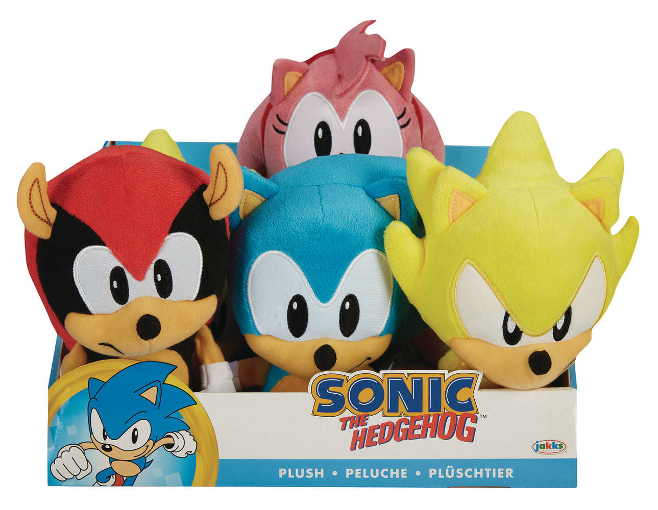Sonic The Hedgehog 7 In Basic Plush Wv2 Assortment  
