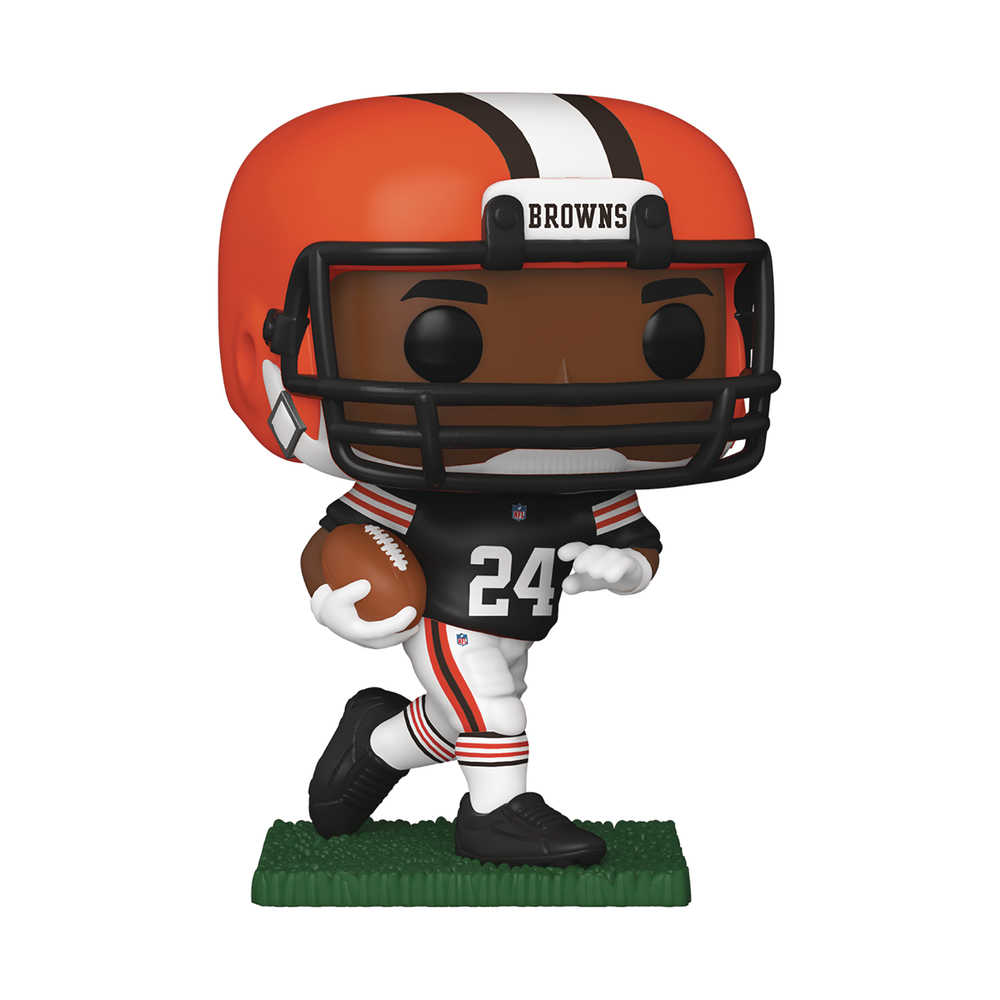 Pop Nfl Cleveland Browns Nick Chubb Vinyl Figure 