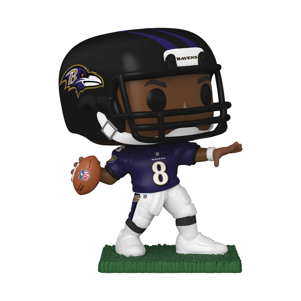 Pop Nfl Baltimore Ravens Lamar Jackson Vinyl Figure 