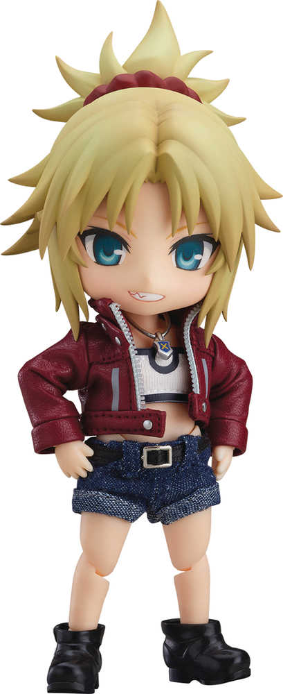 Fate Apocrypha Saber Of Red Nendoroid Doll Action Figure Casual Ver 