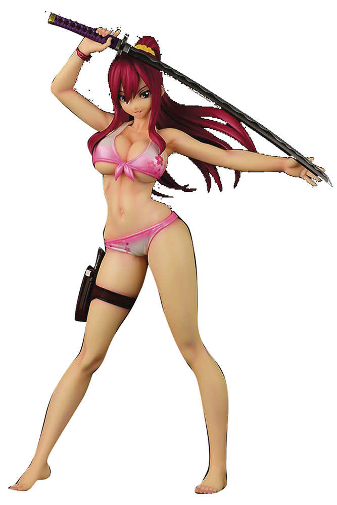 Fairy Tail Erza Scarlet 1/6 PVC Figure Swim Gravure Sakura Ver