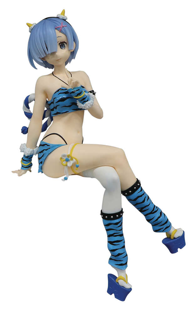 Re Zero Starting Life Oni Isyou Rem PVC Noodle Stop Figure (Mature)