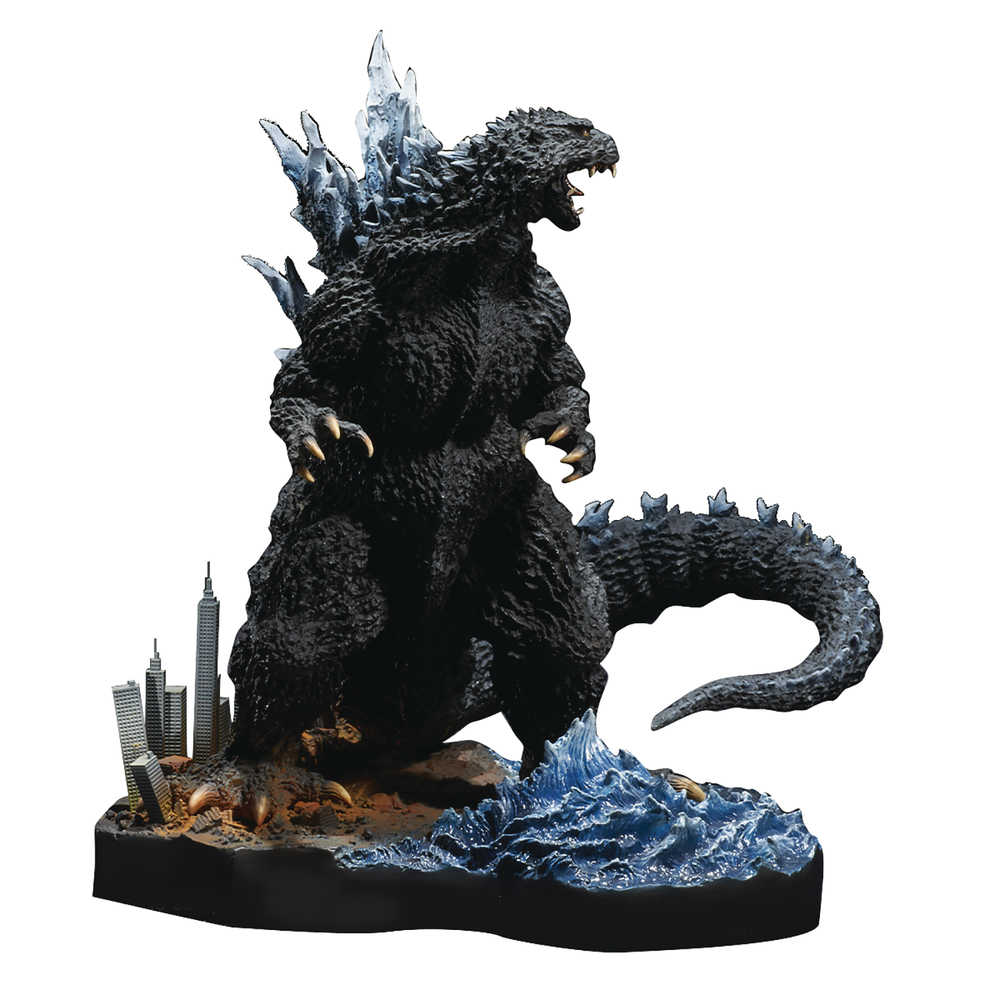 Godzilla 2004 Poster Ver Real Master Collector's Polystone Statue (