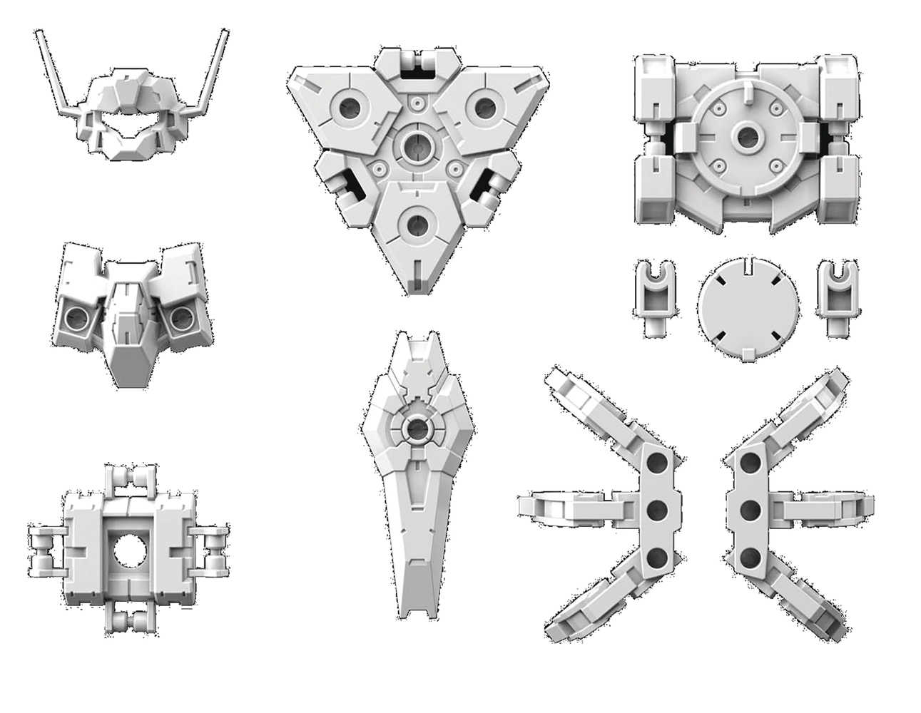 30 Minute Mission 26 Opt Armor Commander Rabiot White Set (N