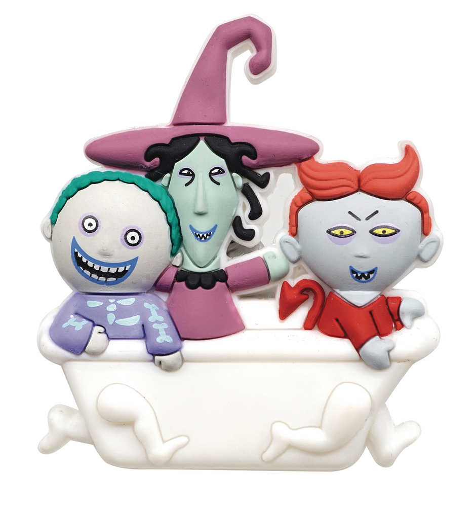 Nbx Lock Shock And Barrel In Bathtub 3 D Foam Magnet 