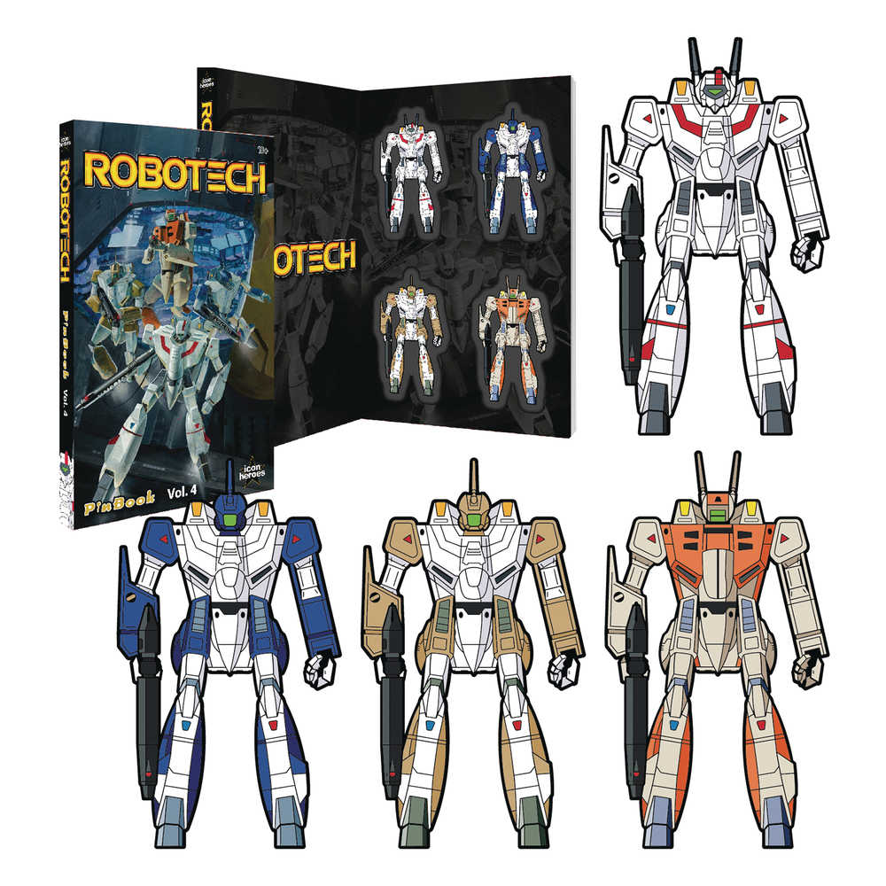 Robotech V4 Pin Book Set 