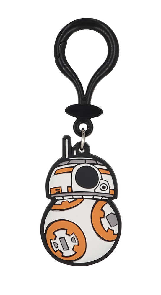Star Wars Bb 8 PVC Soft Touch Bag Clip 