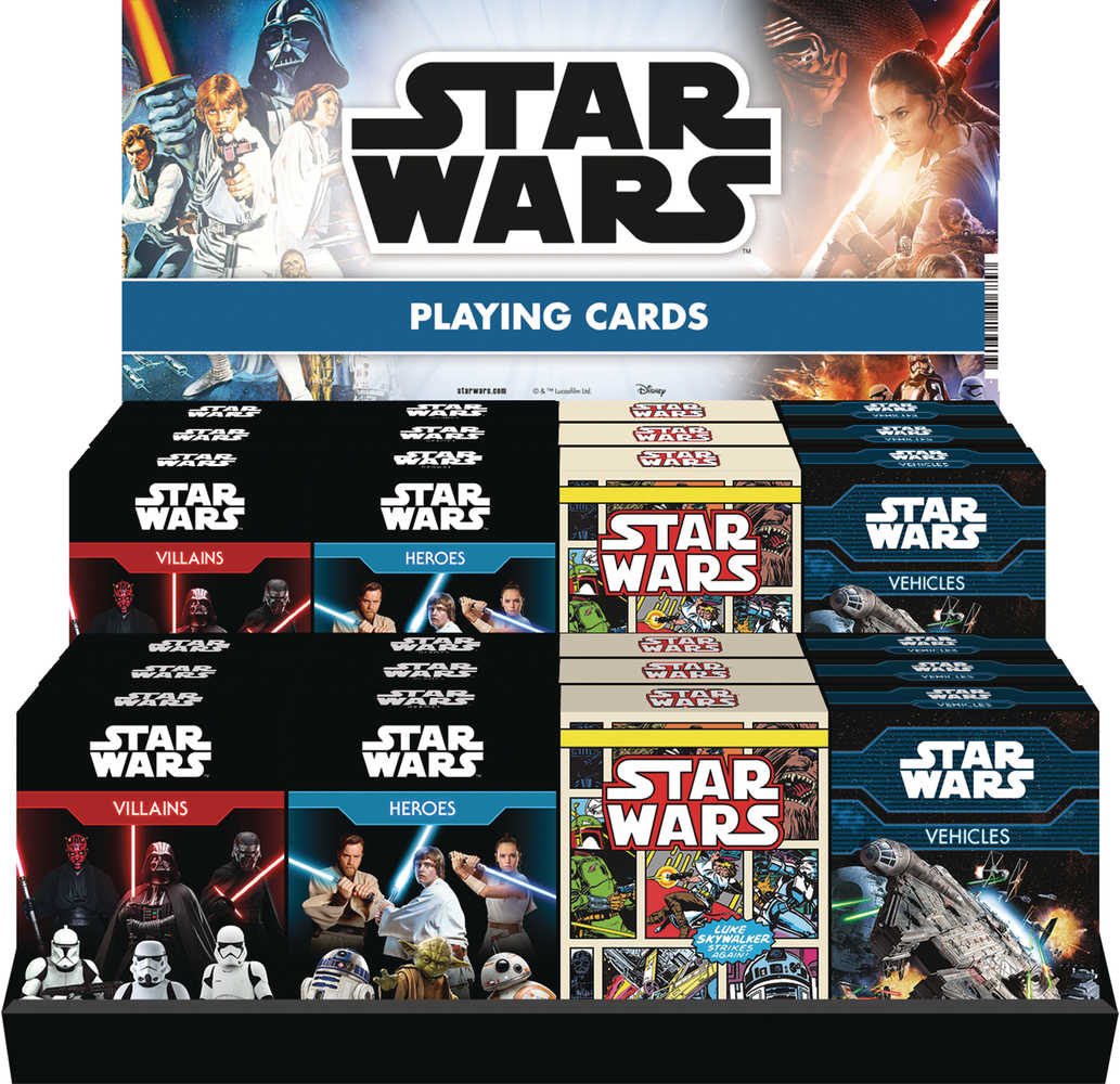 Star Wars Series2 Playing Card 24 Pc Ds 
