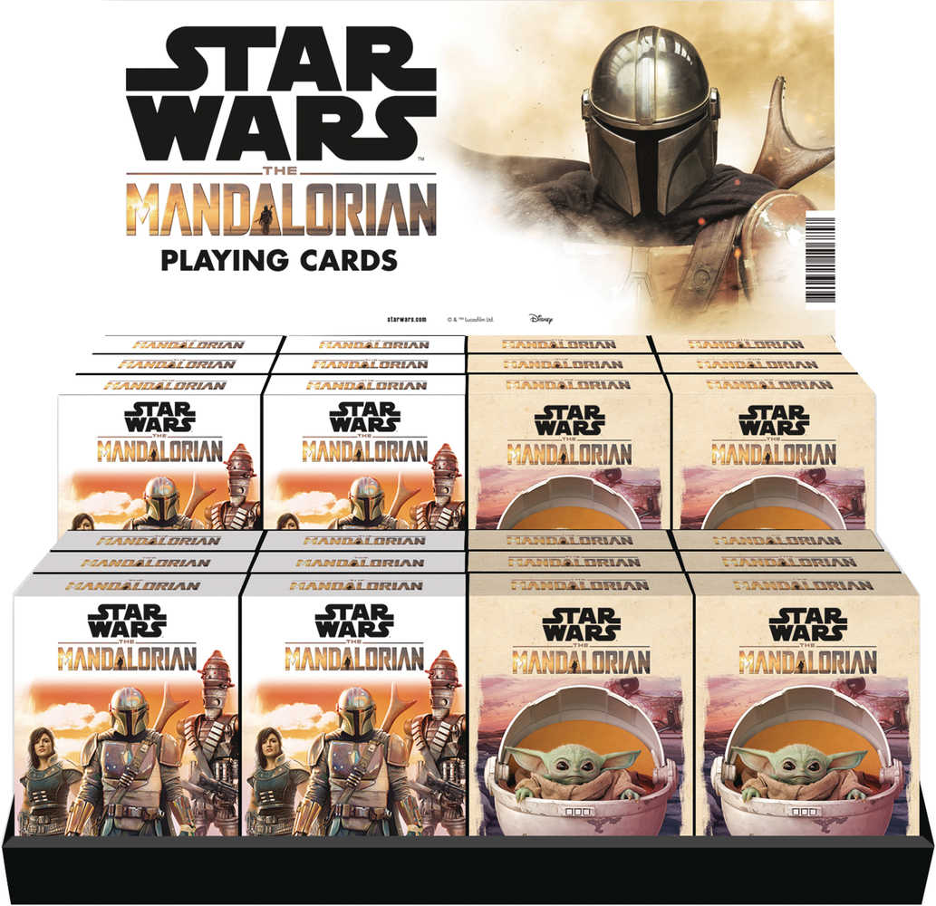 Star Wars The Mandalorian Playing Card 24 Pc Ds 