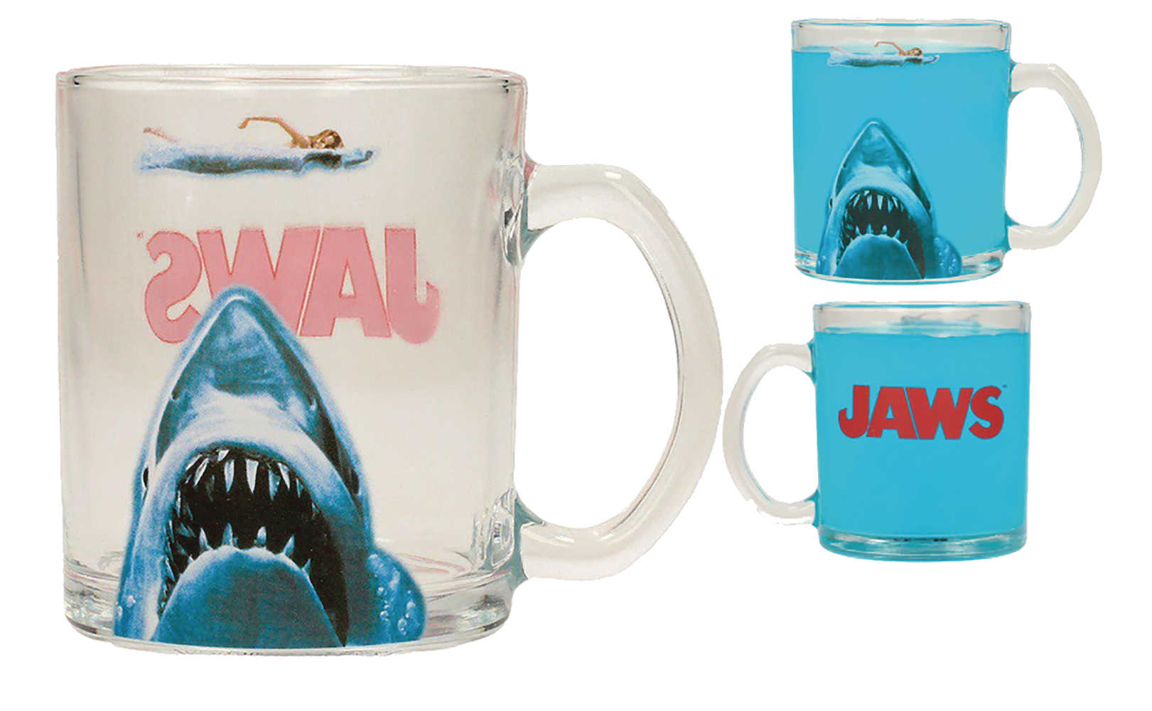 Jaws Transparent Mug 