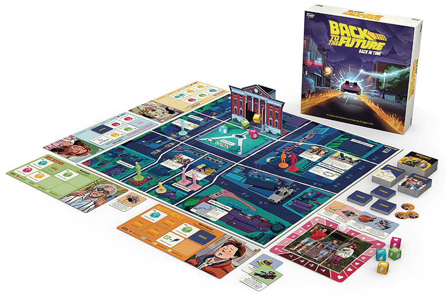 Funko Signature Back To The Future Back In Time Game 