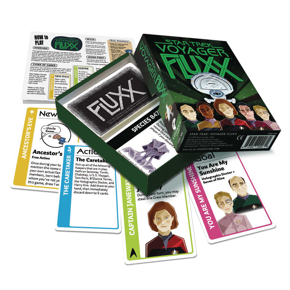 Star Trek Voyager Fluxx Display (6 Ct) 