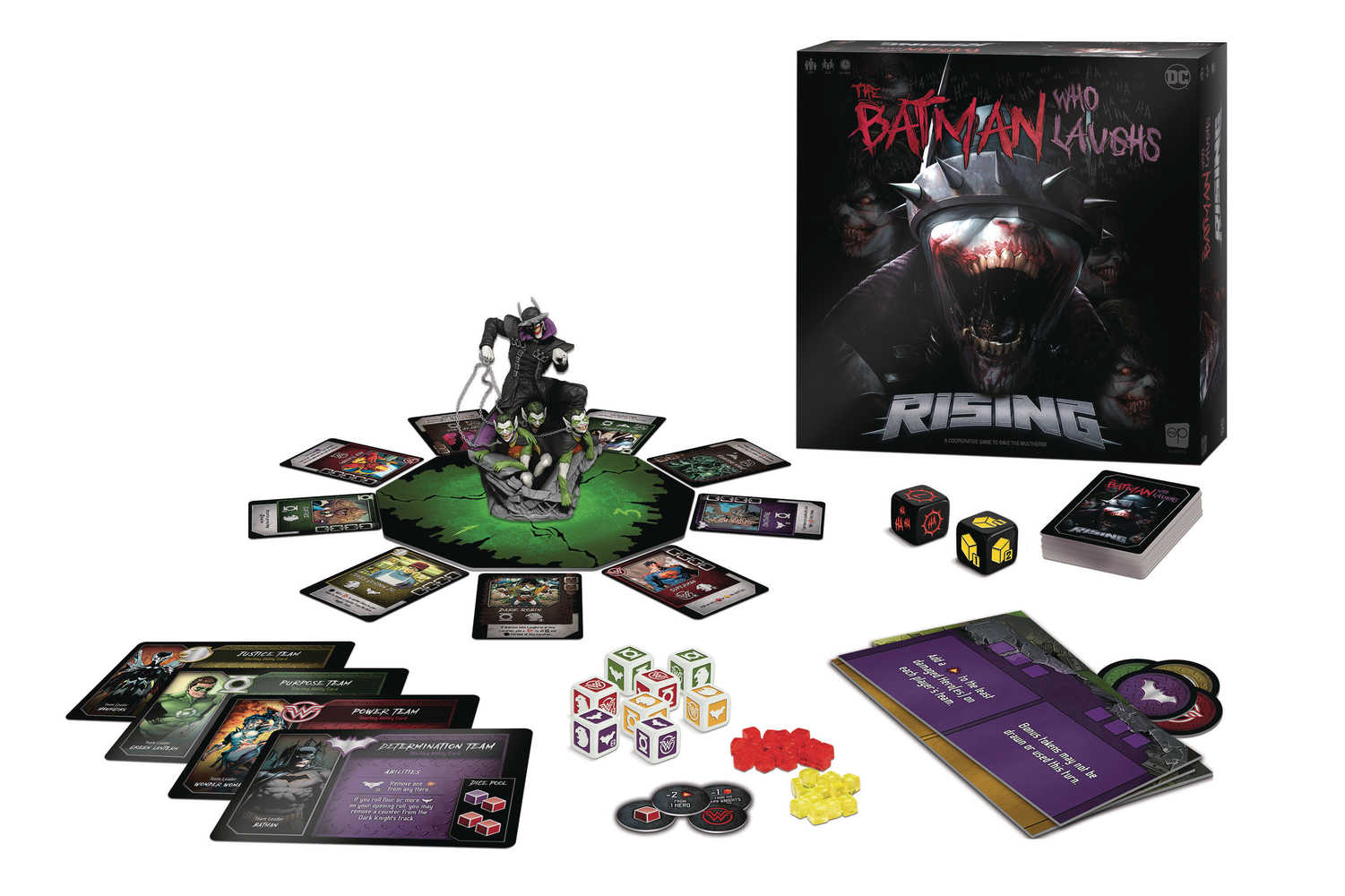 Batman Who Laughs Rising Board Game 