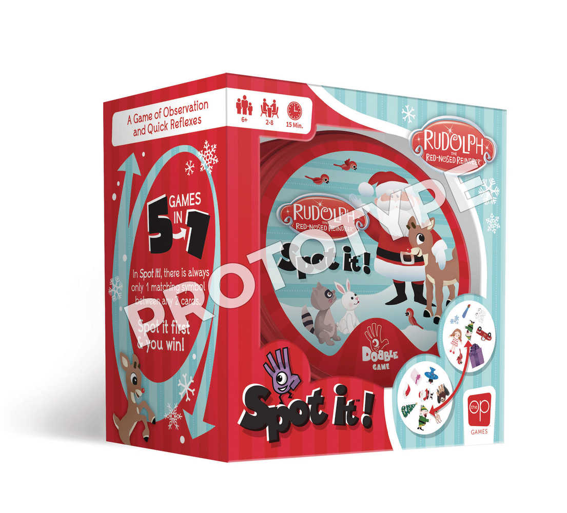 Spot It Rudolph Card Game 