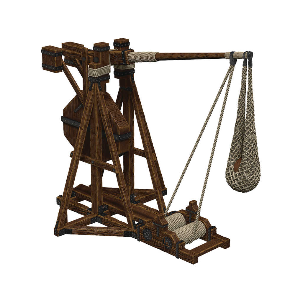 Wizkids 4 D Setting War Machines Trebuchet 