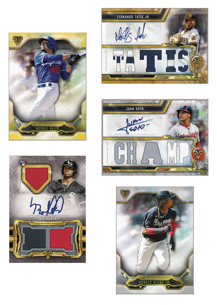 Topps 2020 Triple Threads Baseball Trading Card Box  