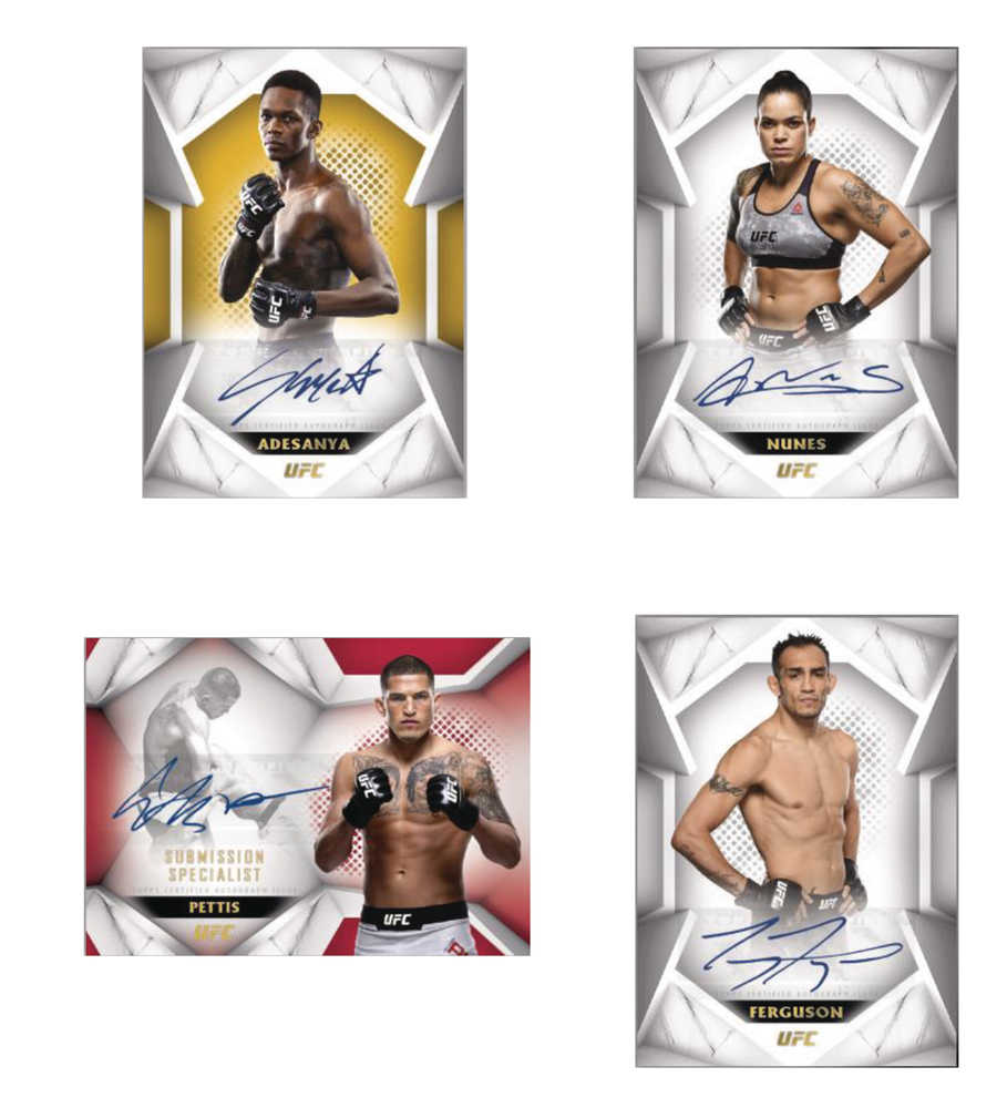 Topps 2020 Ufc Striking Signatures Trading Card Box  