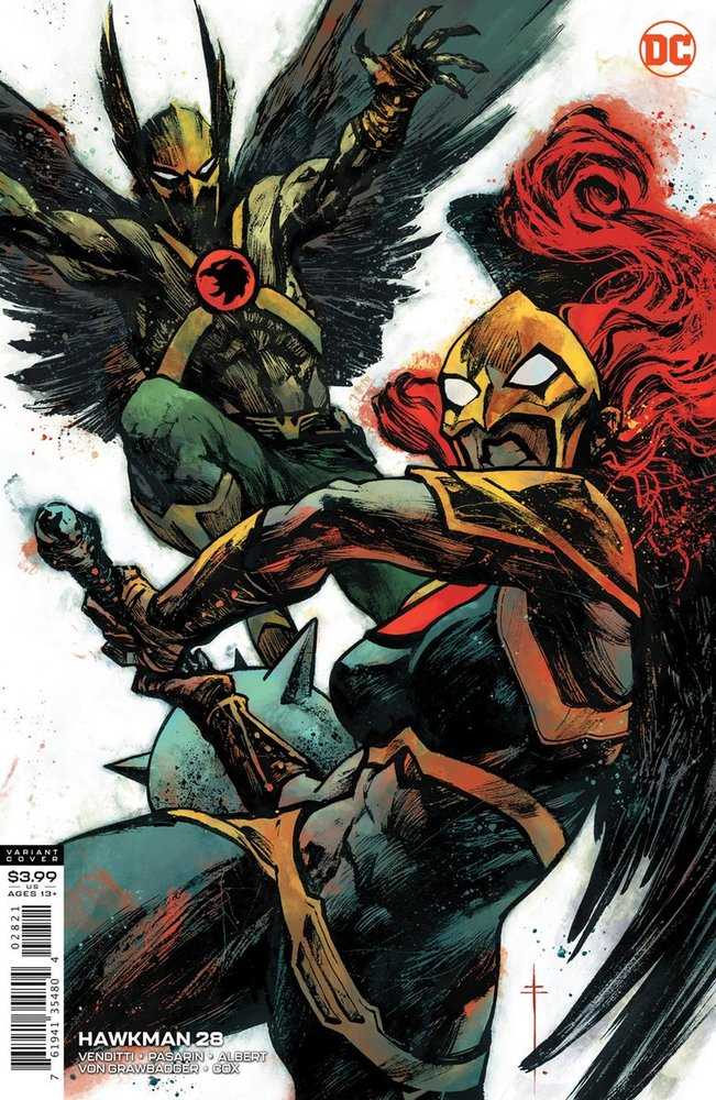 Hawkman #28 S Fiumara Variant Edition