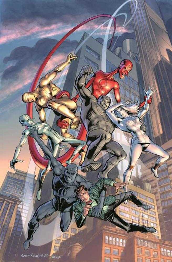 Metal Men #11 (Of 12) Garcia Lopez Variant Edition