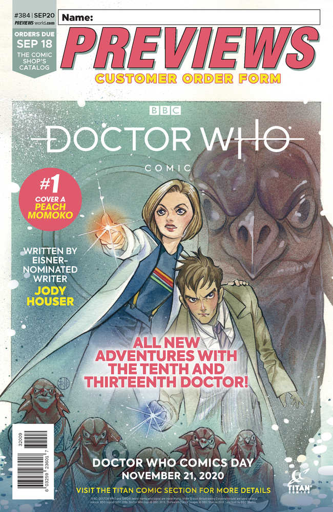 Previews #386 Nov 2020 Customer Order Form 