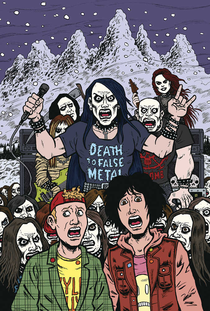 Bill & Ted Are Doomed #3 (Of 4) Cover A Dorkin