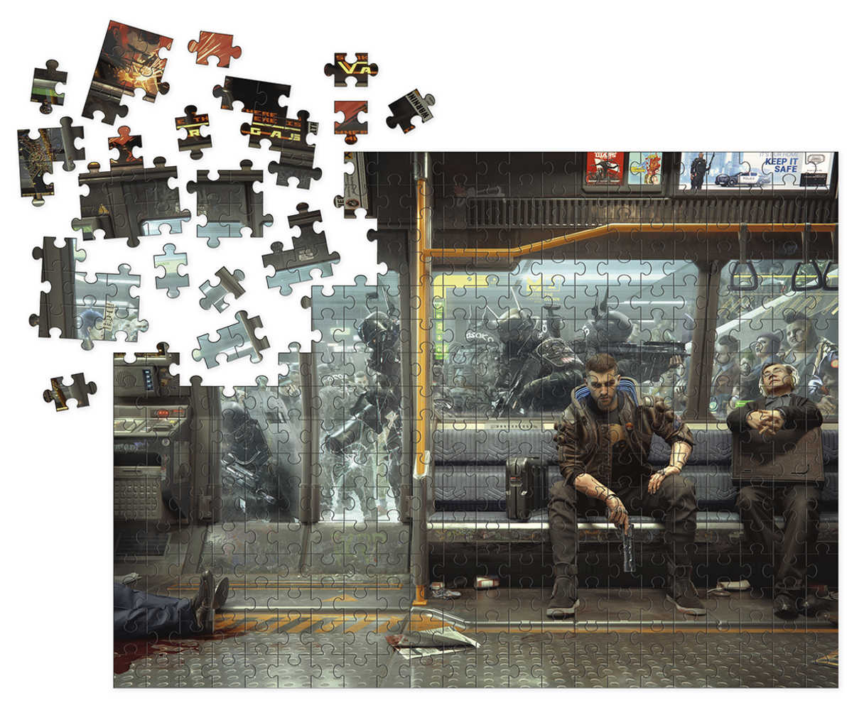 Cyberpunk 2077 Metro Life Puzzle