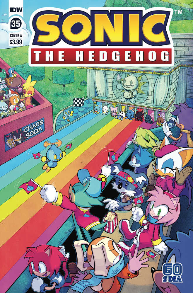 Sonic The Hedgehog #35 Cover A Hammerstrom 