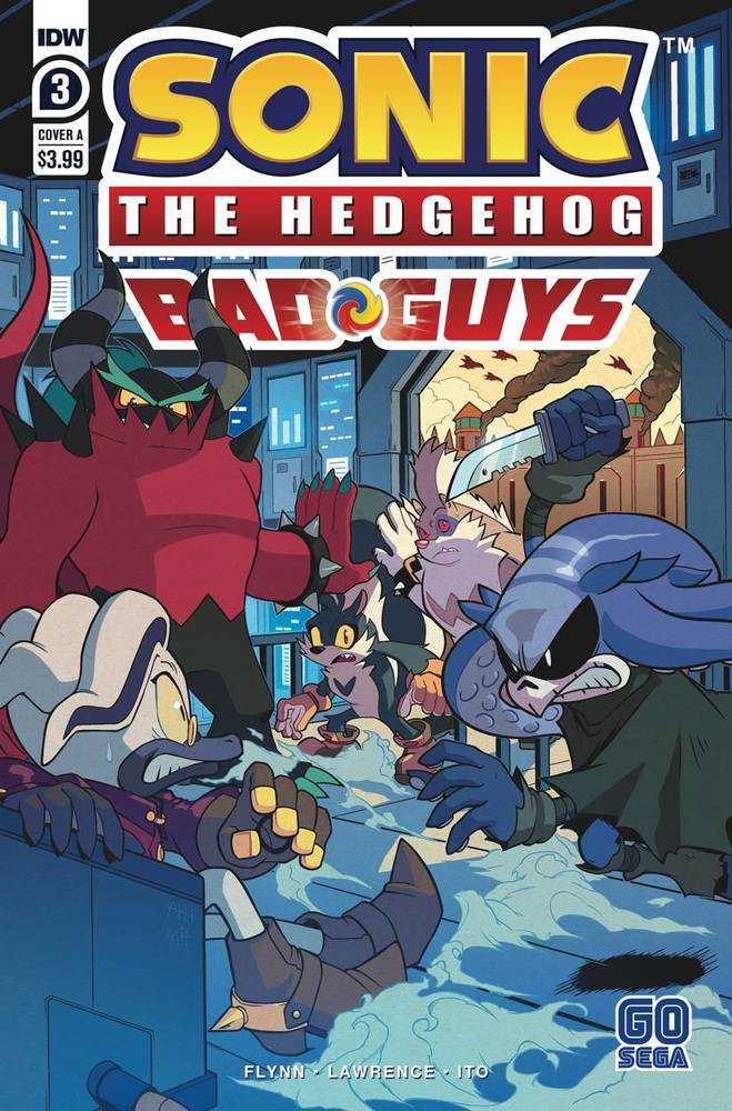 Sonic The Hedgehog Bad Guys #3 (Of 4) Cover A Hammerstrom 
