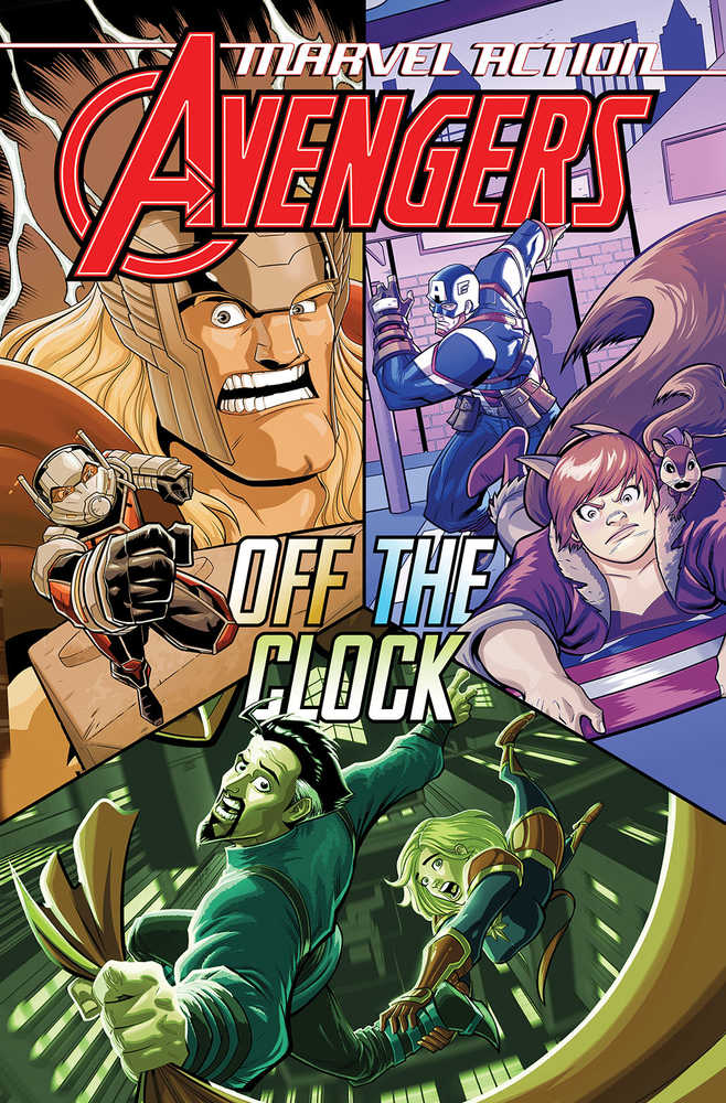 Marvel Action Avengers TPB Book 05 Off The Clock 