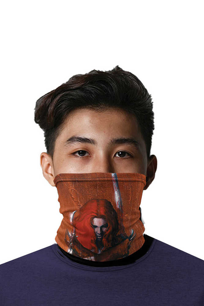 Dynamite Red Sonja (B) Neck Gaiter 