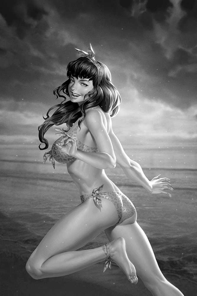 Bettie Page #5 20 Copy Yoon Black & White Variant Edition