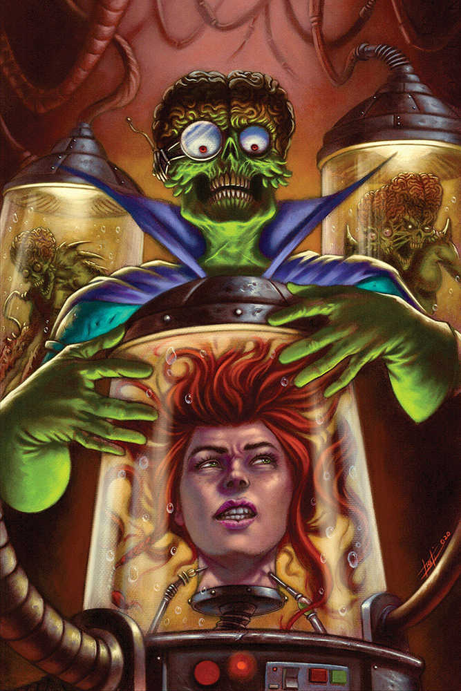 Mars Attacks Red Sonja #4 30 Copy Strati Full Art Variant Edition