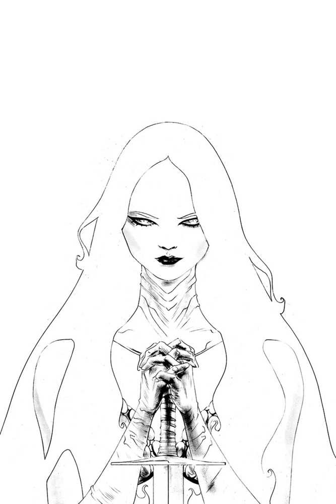 Red Sonja #21 20 Copy Lee Black & White Variant Edition