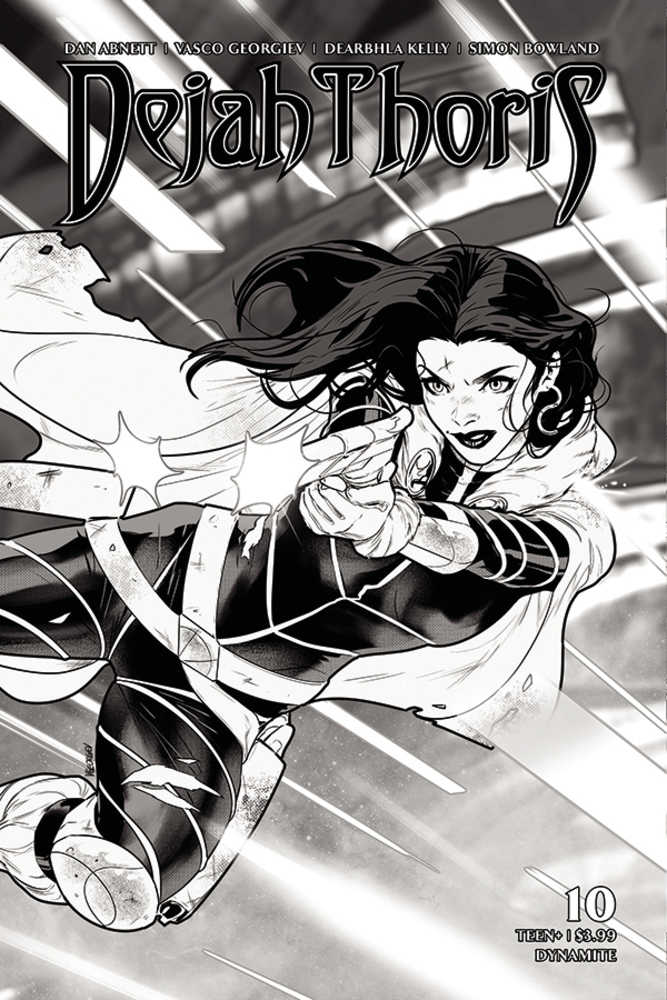 Dejah Thoris (2019) #10 25 Copy Georgiev Black & White Variant Edition