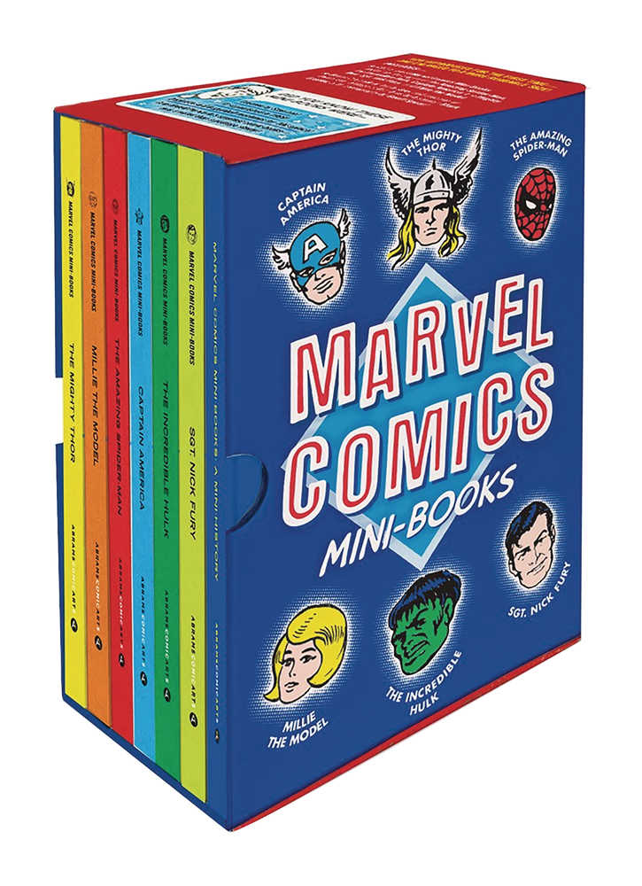 Marvel Comics Mini Books Collectible Boxed Set 