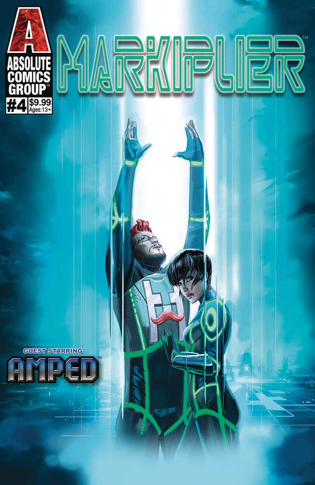 Markiplier #4 (Of 4) Cover B Qualano Metallic Ink Cover 