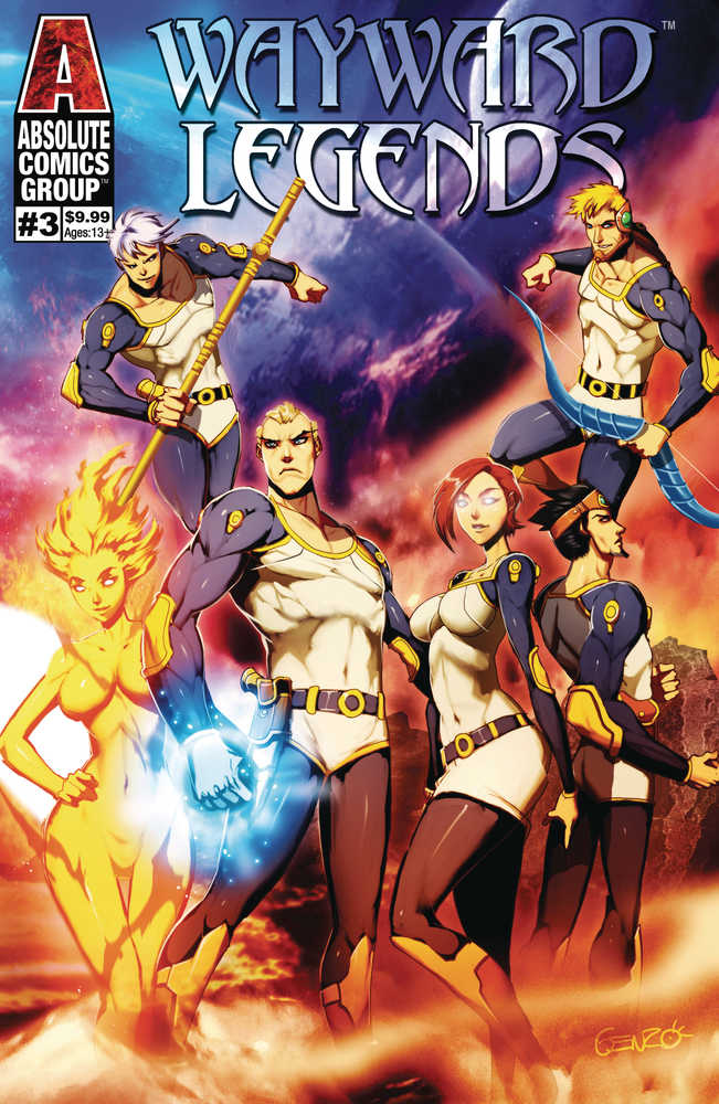 Wayward Legends #3 Cover B Genzoman Metallic Ink Cover 