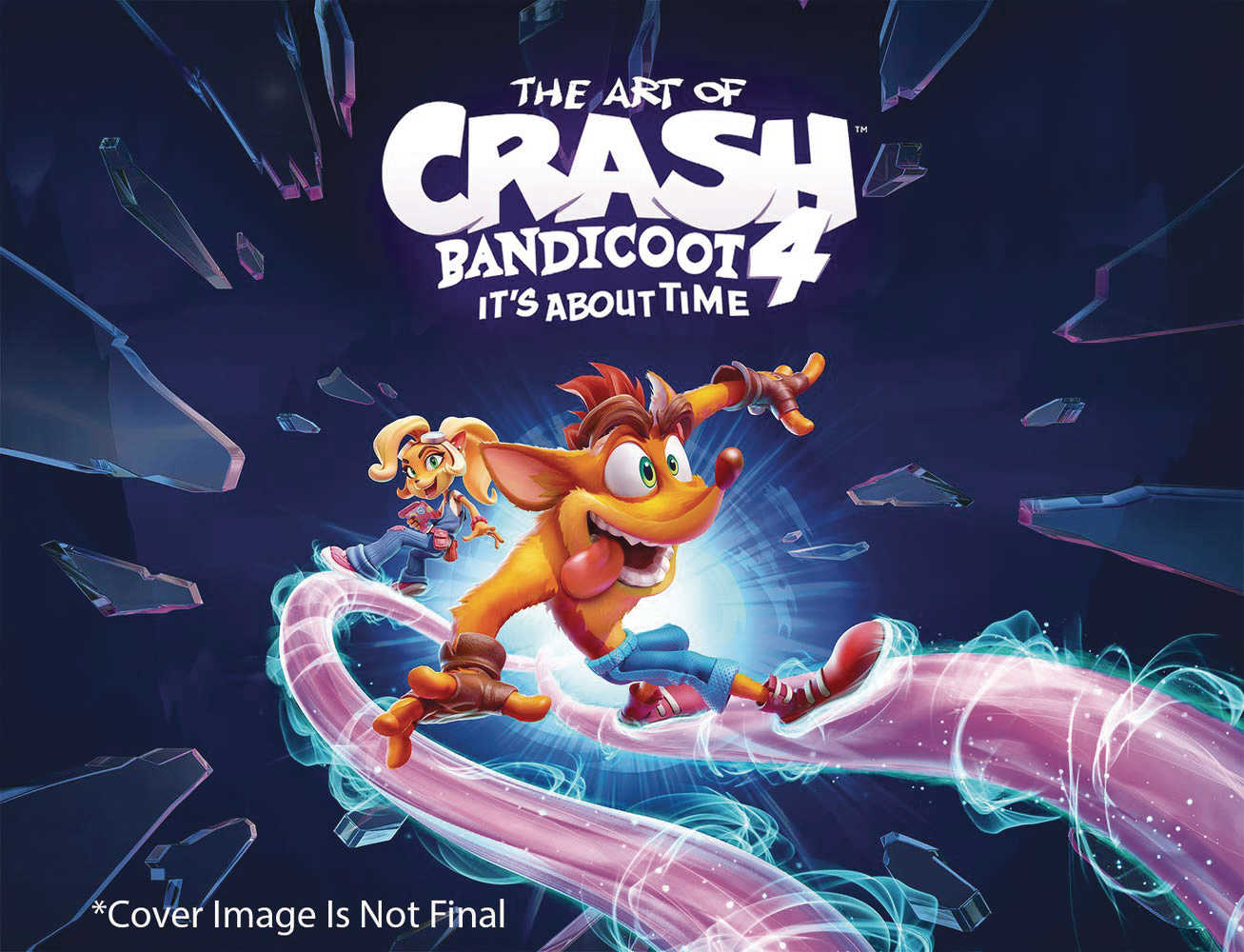 Art Of Crash Bandicoot 4 Its About Time Hardcover 