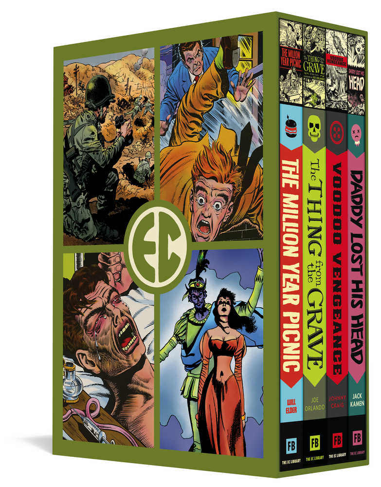 EC Comics Four Hardcover Slipcase Volume 05 