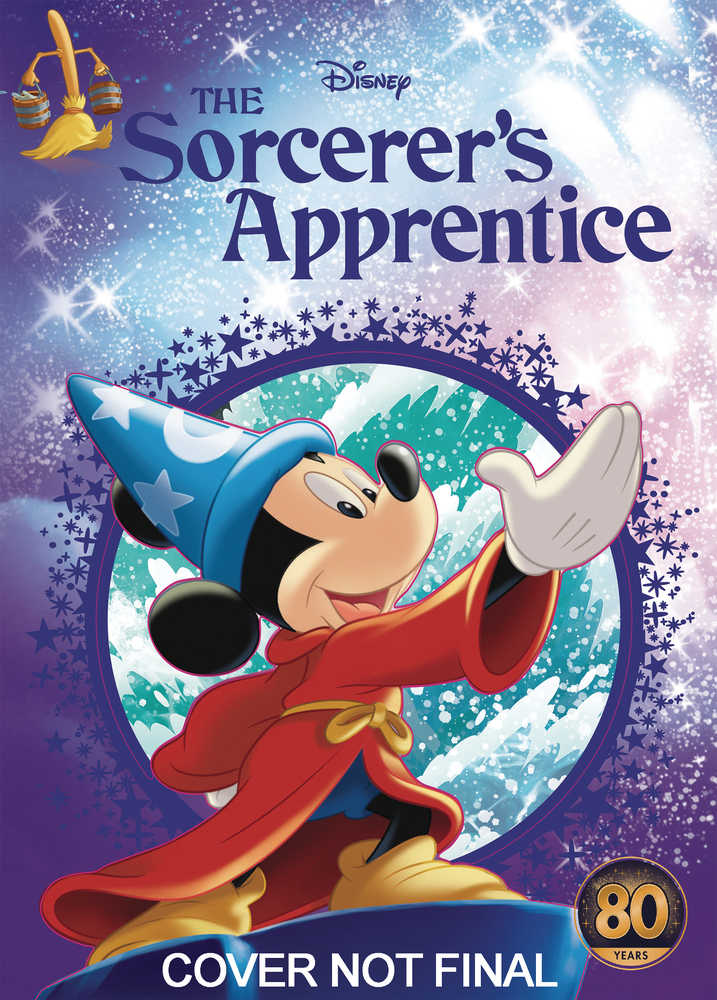 Disney Mickey Mouse Sorcerers Apprentice Storybook Hardcover 