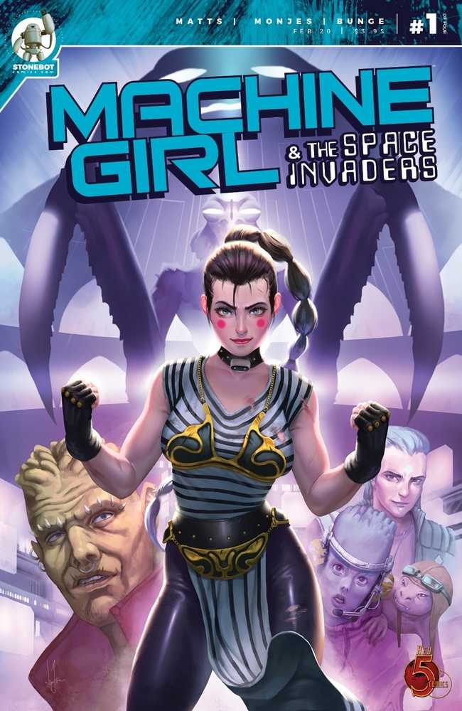 Machine Girl & Space Invaders #1 10 Copy Variant Edition Cover Greco (Net