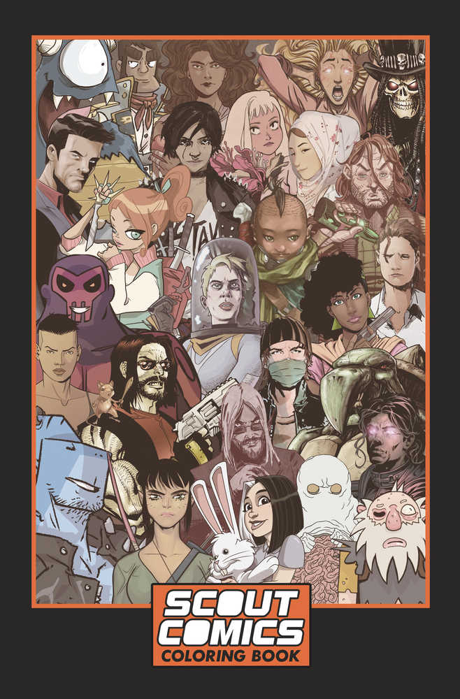 Scout Cover Gallery Coloring Book