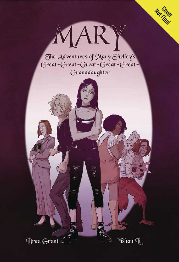 Mary Adventure Of Mary Shelley Great Granddaughter Graphic Novel 