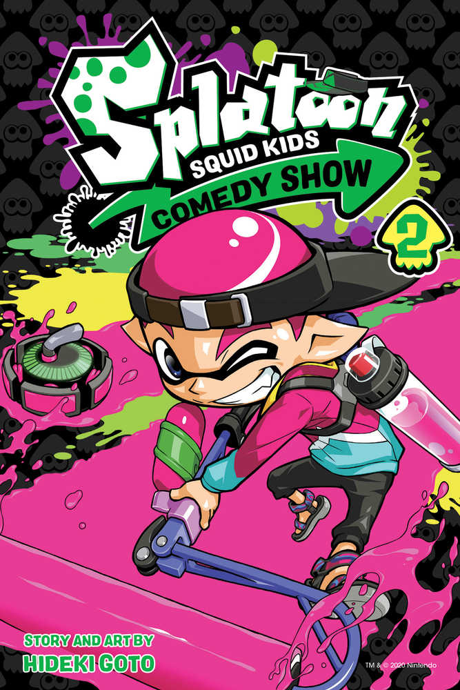 Splatoon Squid Kids Comedy Show Graphic Novel Volume 02 