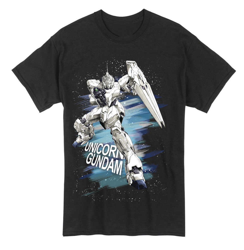 Unicorn Gundam Blk T-Shirt LG 